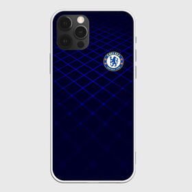 Чехол для iPhone 12 Pro Max с принтом Chelsea 2018 Uniform в Курске, Силикон |  | Тематика изображения на принте: chelsea | fc | спорт | спортивные | фк | футбол | челси