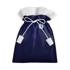 Подарочный 3D мешок с принтом Chelsea 2018 Uniform в Курске, 100% полиэстер | Размер: 29*39 см | chelsea | fc | спорт | спортивные | фк | футбол | челси