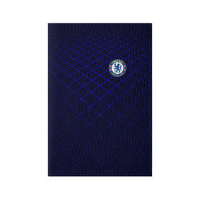 Обложка для паспорта матовая кожа с принтом Chelsea 2018 Uniform в Курске, натуральная матовая кожа | размер 19,3 х 13,7 см; прозрачные пластиковые крепления | Тематика изображения на принте: chelsea | fc | спорт | спортивные | фк | футбол | челси