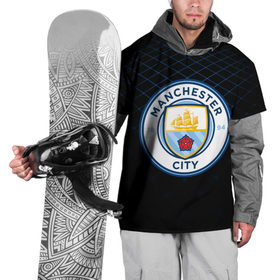Накидка на куртку 3D с принтом Manchester city 2018 Line в Курске, 100% полиэстер |  | 