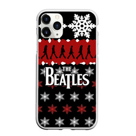 Чехол для iPhone 11 Pro матовый с принтом Праздничный The Beatles в Курске, Силикон |  | Тематика изображения на принте: beatles | the beatles | бител | битлз | битлс | битлы | группа | джон леннон | джордж харрисон | жуки | знак | красный | ливерпульская четвёрка | мерсибит | надпись | новогодний | новый год | пол маккартни | поп