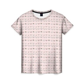 Женская футболка 3D с принтом Смешные чихуахуа в Курске, 100% полиэфир ( синтетическое хлопкоподобное полотно) | прямой крой, круглый вырез горловины, длина до линии бедер | домашние животные | пес | собака