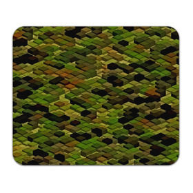 Коврик прямоугольный с принтом block camouflage в Курске, натуральный каучук | размер 230 х 185 мм; запечатка лицевой стороны | Тематика изображения на принте: 