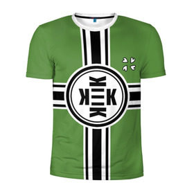 Мужская футболка 3D спортивная с принтом Кекистан в Курске, 100% полиэстер с улучшенными характеристиками | приталенный силуэт, круглая горловина, широкие плечи, сужается к линии бедра | 4 chan | 4ch | 4chan | kekistan | memes | имиджборды | кекистан | мемы
