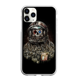 Чехол для iPhone 11 Pro матовый с принтом NASA DEATH в Курске, Силикон |  | bones | nasa | skull | картинка | кости | металл | модные | музыка | пафосные | прикольные | рисунок | рок | скелет | тело | череп | черепа | яркие