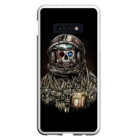 Чехол для Samsung S10E с принтом NASA DEATH в Курске, Силикон | Область печати: задняя сторона чехла, без боковых панелей | bones | nasa | skull | картинка | кости | металл | модные | музыка | пафосные | прикольные | рисунок | рок | скелет | тело | череп | черепа | яркие