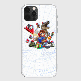 Чехол для iPhone 12 Pro Max с принтом Марио в Курске, Силикон |  | Тематика изображения на принте: mario | nintendo | игра | луиджи | марио | нинтендо