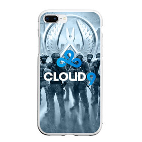 Чехол для iPhone 7Plus/8 Plus матовый с принтом CLOUD 9 CS GO в Курске, Силикон | Область печати: задняя сторона чехла, без боковых панелей | cloud 9 | counter strike | cs go | esports | team | известные | киберспорт | мировые | спорт