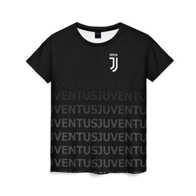 Женская футболка 3D с принтом Juventus 2018 Original в Курске, 100% полиэфир ( синтетическое хлопкоподобное полотно) | прямой крой, круглый вырез горловины, длина до линии бедер | juventus | линии | спорт | футбол | футбольный клуб | ювентус