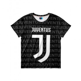 Детская футболка 3D с принтом Juventus 2018 Original в Курске, 100% гипоаллергенный полиэфир | прямой крой, круглый вырез горловины, длина до линии бедер, чуть спущенное плечо, ткань немного тянется | juventus | спорт | спортивные | футбол | футбольный клуб | ювентус