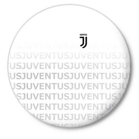 Значок с принтом Juventus 2018 Original в Курске,  металл | круглая форма, металлическая застежка в виде булавки | Тематика изображения на принте: juventus | спорт | спортивные | футбол | футбольный клуб | ювентус