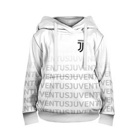 Детская толстовка 3D с принтом Juventus 2018 Original в Курске, 100% полиэстер | двухслойный капюшон со шнурком для регулировки, мягкие манжеты на рукавах и по низу толстовки, спереди карман-кенгуру с мягким внутренним слоем | juventus | спорт | спортивные | футбол | футбольный клуб | ювентус