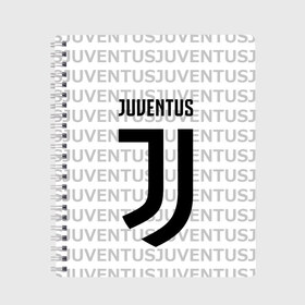 Тетрадь с принтом Juventus 2018 Original в Курске, 100% бумага | 48 листов, плотность листов — 60 г/м2, плотность картонной обложки — 250 г/м2. Листы скреплены сбоку удобной пружинной спиралью. Уголки страниц и обложки скругленные. Цвет линий — светло-серый
 | juventus | спорт | спортивные | футбол | футбольный клуб | ювентус