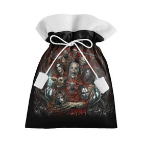 Подарочный 3D мешок с принтом Slipknot в Курске, 100% полиэстер | Размер: 29*39 см | Тематика изображения на принте: metal | slipknot | taylor | слипкнот