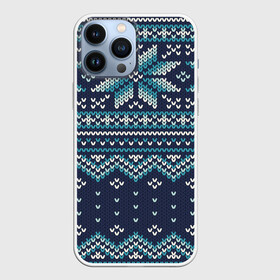 Чехол для iPhone 13 Pro Max с принтом Вязаный орнамент в Курске,  |  | christmas | new year | pattern | арт | вязание | вязаный | зима | новый год | праздник | рождество | свитер | текстура | узор