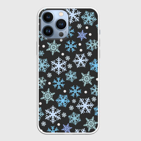 Чехол для iPhone 13 Pro Max с принтом Snow в Курске,  |  | deer | ho | merry christmas | new year | santa | xmas | дед мороз | зима | клаус | новый год | ночь | олени | праздник | рождество | санта | снег