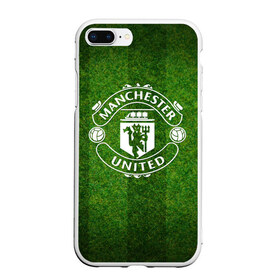 Чехол для iPhone 7Plus/8 Plus матовый с принтом Manchester United в Курске, Силикон | Область печати: задняя сторона чехла, без боковых панелей | club | football | manchester united | soccer | sport | team | атрибутика | клуб | манчестер юнайтед | спорт | футбол