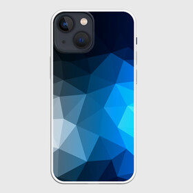 Чехол для iPhone 13 mini с принтом GrayBlue collection abstract в Курске,  |  | Тематика изображения на принте: abstraction | geometry | polygon | абстракция | геометрия | грань | краски | кубик | кубики | линии | мозаика | полигон | разноцветные | ребро | текстура | тени | узор