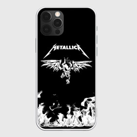 Чехол для iPhone 12 Pro Max с принтом Metallica в Курске, Силикон |  | metallica | группа | джеймс хэтфилд | кирк хэмметт | ларс ульрих | метал | металика | металлика | миталика | музыка | роберт трухильо | рок | трэш | трэшметал | хард | хардрок | хеви | хевиметал