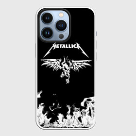 Чехол для iPhone 13 Pro с принтом Metallica в Курске,  |  | Тематика изображения на принте: metallica | группа | джеймс хэтфилд | кирк хэмметт | ларс ульрих | метал | металика | металлика | миталика | музыка | роберт трухильо | рок | трэш | трэшметал | хард | хардрок | хеви | хевиметал