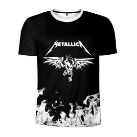 Мужская футболка 3D спортивная с принтом Metallica в Курске, 100% полиэстер с улучшенными характеристиками | приталенный силуэт, круглая горловина, широкие плечи, сужается к линии бедра | metallica | группа | джеймс хэтфилд | кирк хэмметт | ларс ульрих | метал | металика | металлика | миталика | музыка | роберт трухильо | рок | трэш | трэшметал | хард | хардрок | хеви | хевиметал