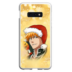 Чехол для Samsung S10E с принтом Happy New Bleach! в Курске, Силикон | Область печати: задняя сторона чехла, без боковых панелей | bleach | блич | ичиго | куросаки ичиго