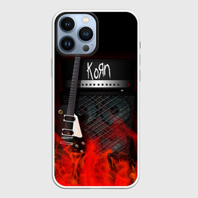 Чехол для iPhone 13 Pro Max с принтом Korn в Курске,  |  | korn | logo | metal | music | rock | лого | логотип | метал | музыка | рок