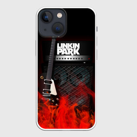 Чехол для iPhone 13 mini с принтом Linkin Park в Курске,  |  | linkin park | logo | metal | music | rock | лого | логотип | метал | музыка | рок