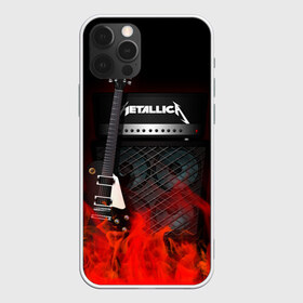 Чехол для iPhone 12 Pro Max с принтом Metallica в Курске, Силикон |  | logo | metal | metallica | music | rock | лого | логотип | метал | металика | металлика | музыка | рок