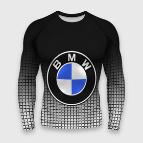Мужской рашгард 3D с принтом BMW 2018 Black and White IV в Курске,  |  | bmw | автомобильные | бмв | машины