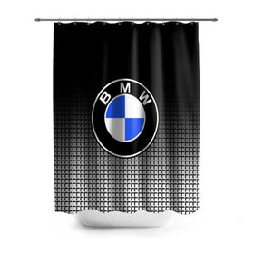 Штора 3D для ванной с принтом BMW 2018 Black and White IV в Курске, 100% полиэстер | плотность материала — 100 г/м2. Стандартный размер — 146 см х 180 см. По верхнему краю — пластиковые люверсы для креплений. В комплекте 10 пластиковых колец | bmw | автомобильные | бмв | машины