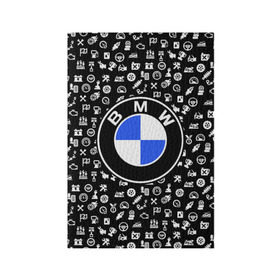 Обложка для паспорта матовая кожа с принтом BMW LIFE STYLE в Курске, натуральная матовая кожа | размер 19,3 х 13,7 см; прозрачные пластиковые крепления | bmw | автомобиль | автомобильные | бмв | машины