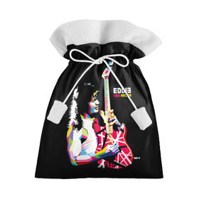 Подарочный 3D мешок с принтом Eddie Van Halen в Курске, 100% полиэстер | Размер: 29*39 см | american | composer | eddie van halen | guitari | peavey | singer | van halen | warner bros | американский | баритон | виртуоз | гитарист | голландия | искусство | композитор | королевство нидерландов | певец | поп арт | хард рок
