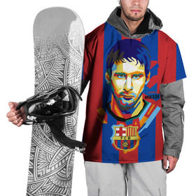 Накидка на куртку 3D с принтом Lionel Messi в Курске, 100% полиэстер |  | Тематика изображения на принте: barcelona | lionel | messi | барселона | лионель | месси | поп арт