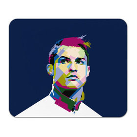 Коврик прямоугольный с принтом Cristiano Ronaldo в Курске, натуральный каучук | размер 230 х 185 мм; запечатка лицевой стороны | криштиану | реал мадрид | роналду