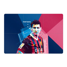 Магнитный плакат 3Х2 с принтом Lionel Messi в Курске, Полимерный материал с магнитным слоем | 6 деталей размером 9*9 см | Тематика изображения на принте: barcelona | lionel | messi | барселона | лионель | месси | поп арт