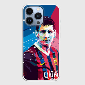 Чехол для iPhone 13 Pro с принтом Lionel Messi в Курске,  |  | barcelona | lionel | messi | барселона | лионель | месси | поп арт