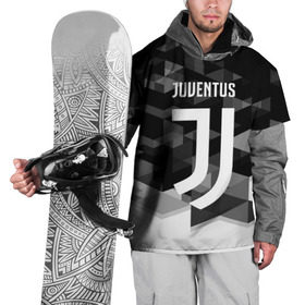Накидка на куртку 3D с принтом Juventus 2018 Geometry Sport в Курске, 100% полиэстер |  | juventus | спорт | спортивные | футбол | футбольный клуб | ювентус