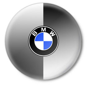 Значок с принтом BMW 2018 Reverse в Курске,  металл | круглая форма, металлическая застежка в виде булавки | Тематика изображения на принте: bmw | автомобиль | автомобильные | бмв | машины