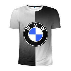 Мужская футболка 3D спортивная с принтом BMW 2018 Reverse в Курске, 100% полиэстер с улучшенными характеристиками | приталенный силуэт, круглая горловина, широкие плечи, сужается к линии бедра | bmw | автомобиль | автомобильные | бмв | машины