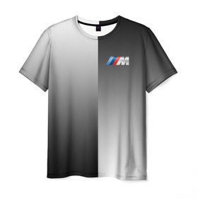 Мужская футболка 3D с принтом BMW M REVERSE в Курске, 100% полиэфир | прямой крой, круглый вырез горловины, длина до линии бедер | bmw | автомобиль | автомобильные | бмв | машины