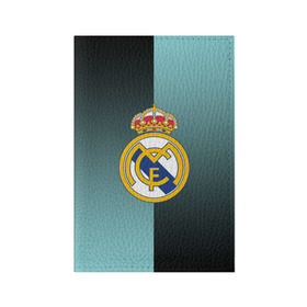 Обложка для паспорта матовая кожа с принтом Real Madrid 2018 Reverse в Курске, натуральная матовая кожа | размер 19,3 х 13,7 см; прозрачные пластиковые крепления | emirates | fc | real madrid | реал мадрид | футбольный клуб | эмблема