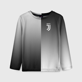 Детский лонгслив 3D с принтом Juventus 2018 Reverse в Курске, 100% полиэстер | длинные рукава, круглый вырез горловины, полуприлегающий силуэт
 | fly emirates | juventus | ronaldo | клуб | линии | мода | модные | мяч | реал мадрид | спорт | спортивные | стиль | футбол | футбольный клуб | экстрим | эмблема | ювентус