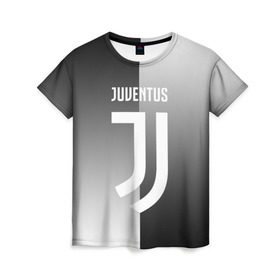 Женская футболка 3D с принтом Juventus 2018 Reverse в Курске, 100% полиэфир ( синтетическое хлопкоподобное полотно) | прямой крой, круглый вырез горловины, длина до линии бедер | fly emirates | juventus | ronaldo | клуб | линии | мода | модные | мяч | реал мадрид | спорт | спортивные | стиль | футбол | футбольный клуб | экстрим | эмблема | ювентус