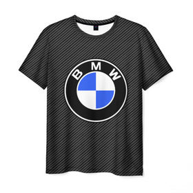 Мужская футболка 3D с принтом BMW CARBON в Курске, 100% полиэфир | прямой крой, круглый вырез горловины, длина до линии бедер | bmw | bmw motorsport | bmw performance | carbon | m | motorsport | performance | sport | бмв | карбон | моторспорт | спорт