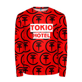 Мужской лонгслив 3D с принтом Tokio Hotel band logo 2018 в Курске, 100% полиэстер | длинные рукава, круглый вырез горловины, полуприлегающий силуэт | logo | music | pop | rock | tokio hotel | альтернатива | германия | металл | музыка | музыкальный | поп | рок