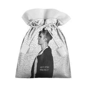 Подарочный 3D мешок с принтом Justin в Курске, 100% полиэстер | Размер: 29*39 см | bieber | justin bieber | бибер | джастин бибер