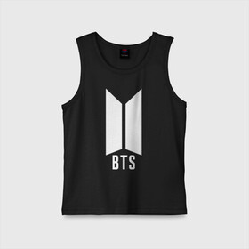 Детская майка хлопок с принтом BTS army white в Курске,  |  | Тематика изображения на принте: bangtan boys | bts | bts army | бантаны бтс