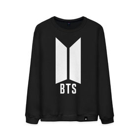 Мужской свитшот хлопок с принтом BTS army white в Курске, 100% хлопок |  | bangtan boys | bts | bts army | бантаны бтс