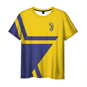 Мужская футболка 3D с принтом Juventus 2018 STAR в Курске, 100% полиэфир | прямой крой, круглый вырез горловины, длина до линии бедер | fc | juventus | спорт | спортивные | фк | футбол | футбольный клуб | ювентус